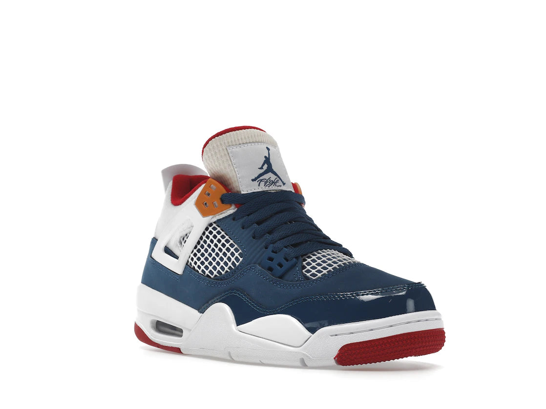 Sneaker Blau Weis