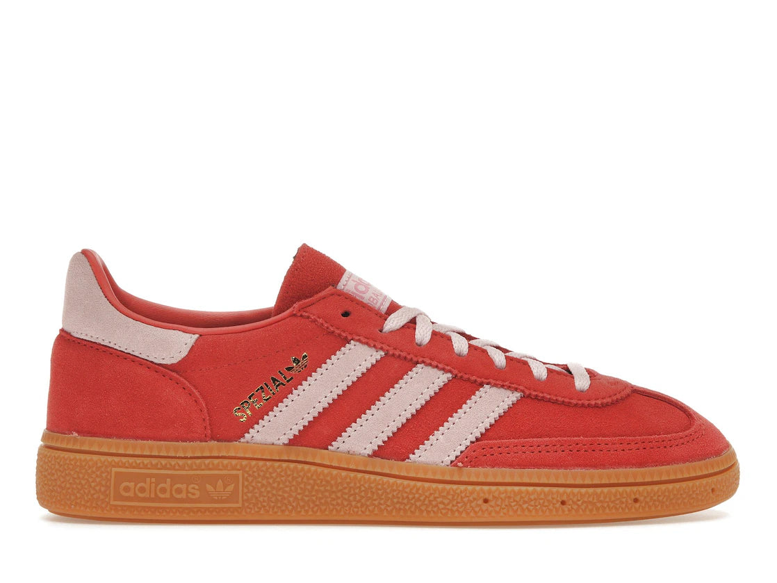 adidas Handball Spezial Bright Red Clear Pink (Women's) - TrueSize