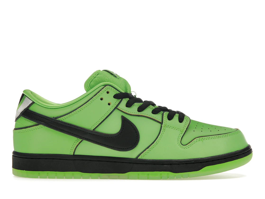 Nike SB Dunk Low The Powerpuff Girls Buttercup - TrueSize