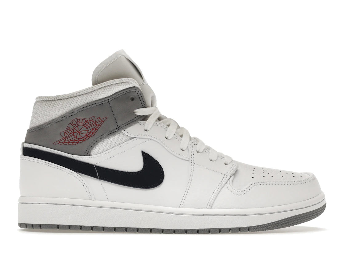 Jordan 1 Mid Paris White - TrueSize