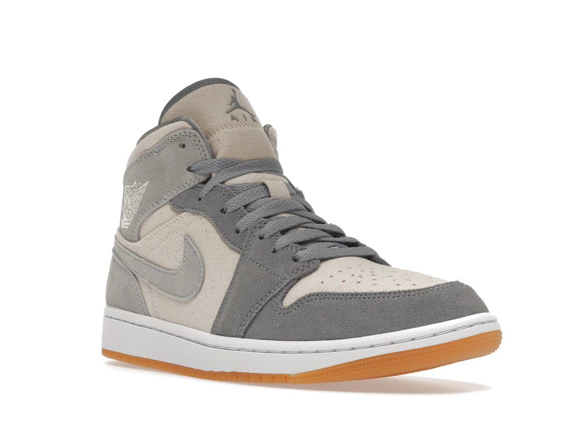 Jordan 1 Mid SE Coconut Milk Particle Grey - TrueSize