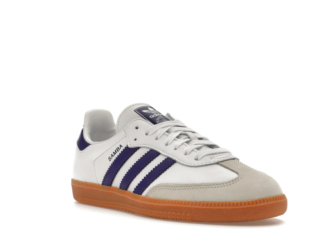 adidas Samba OG White Energy Ink Gum (Women's) - TrueSize