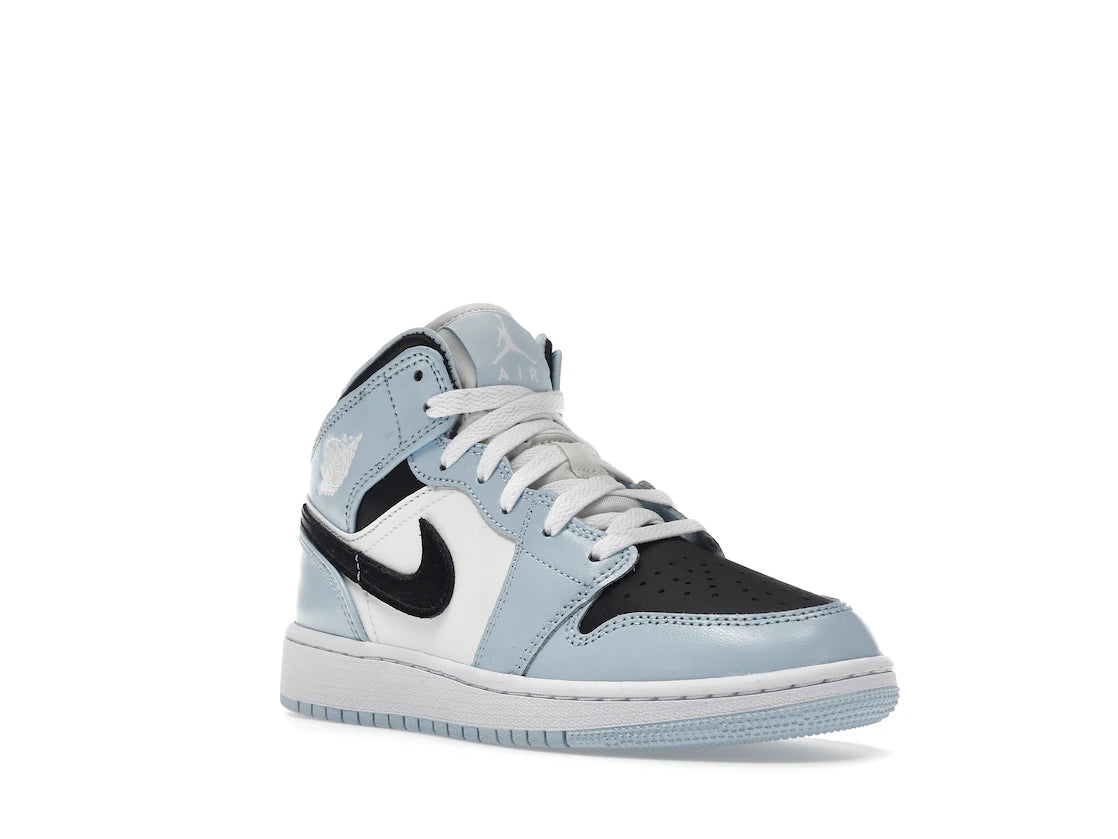 Jordan 1 Mid Ice Blue (2022) (GS) - TrueSize