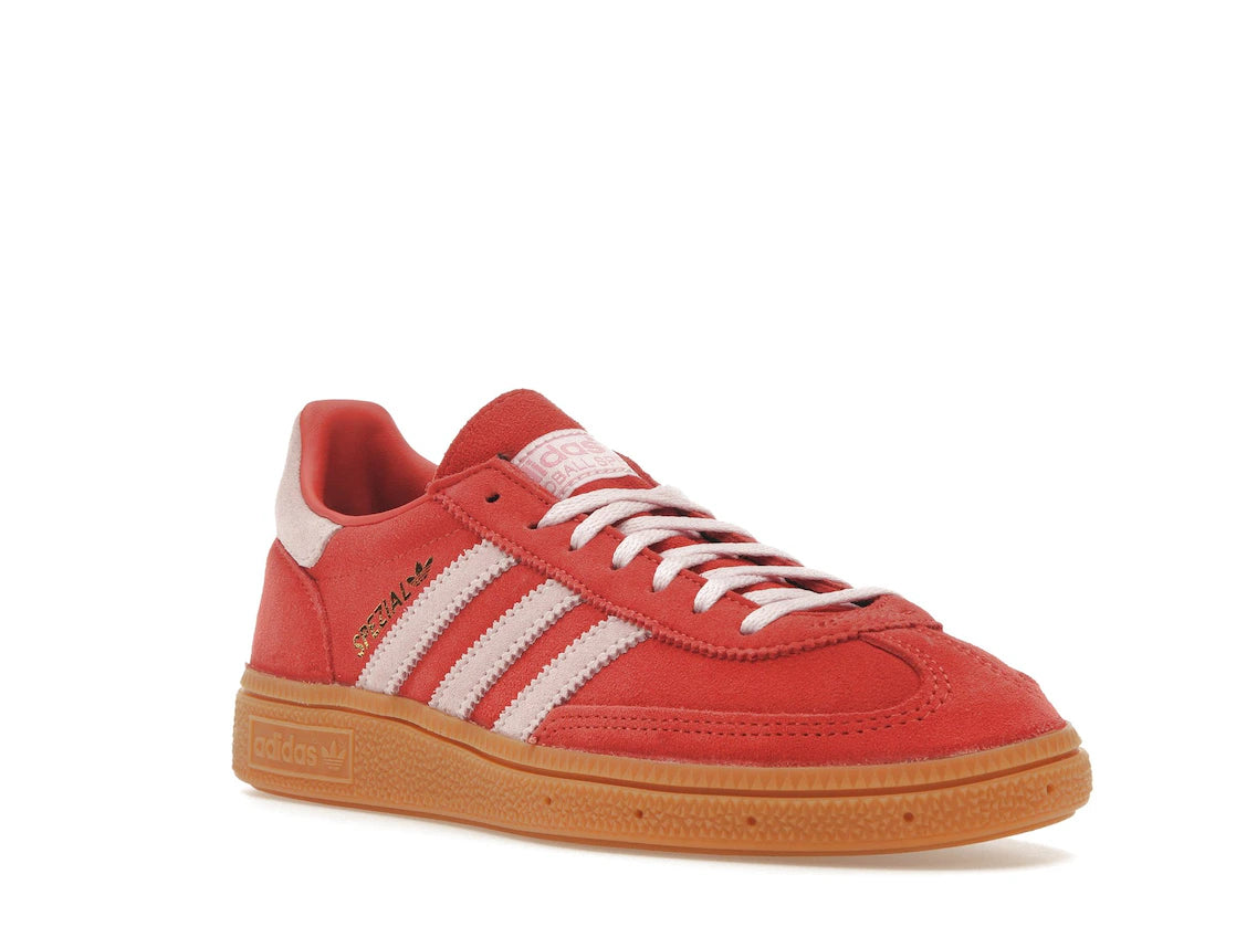 adidas Handball Spezial Bright Red Clear Pink (Women's) - TrueSize