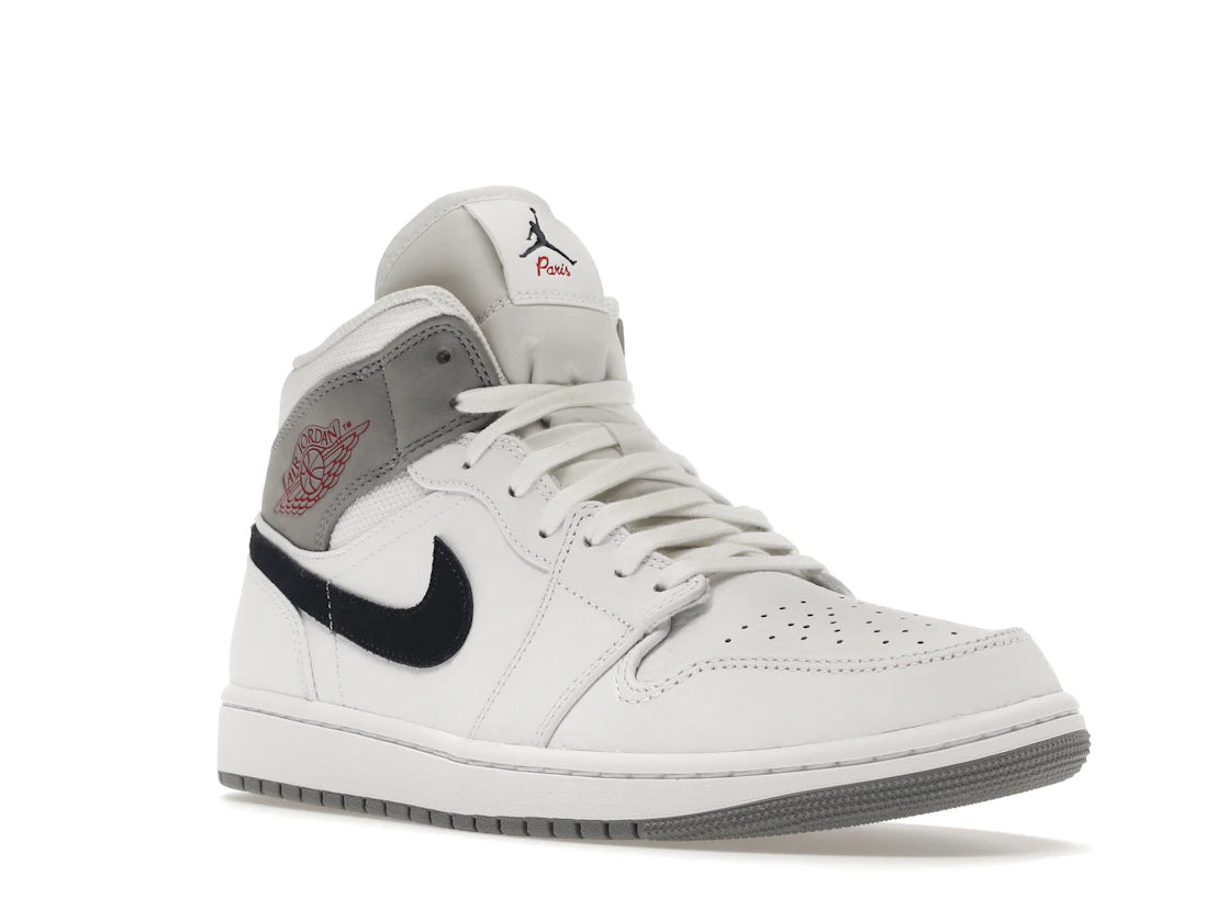 Jordan 1 Mid Paris White - TrueSize