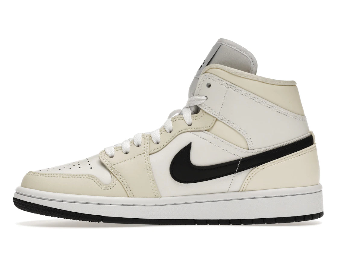 Jordan 1 Mid Coconut Milk (Women's) - TrueSize