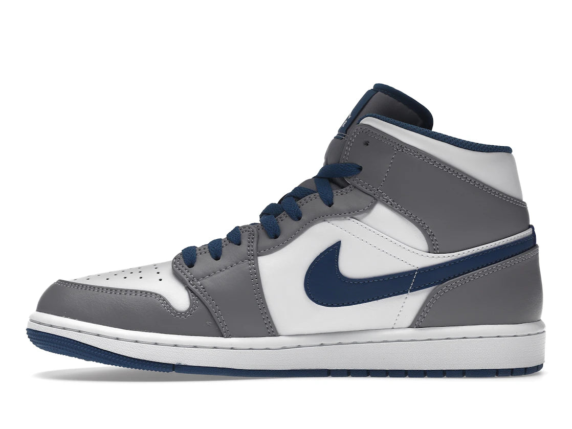 Jordan 1 Mid True Blue - TrueSize