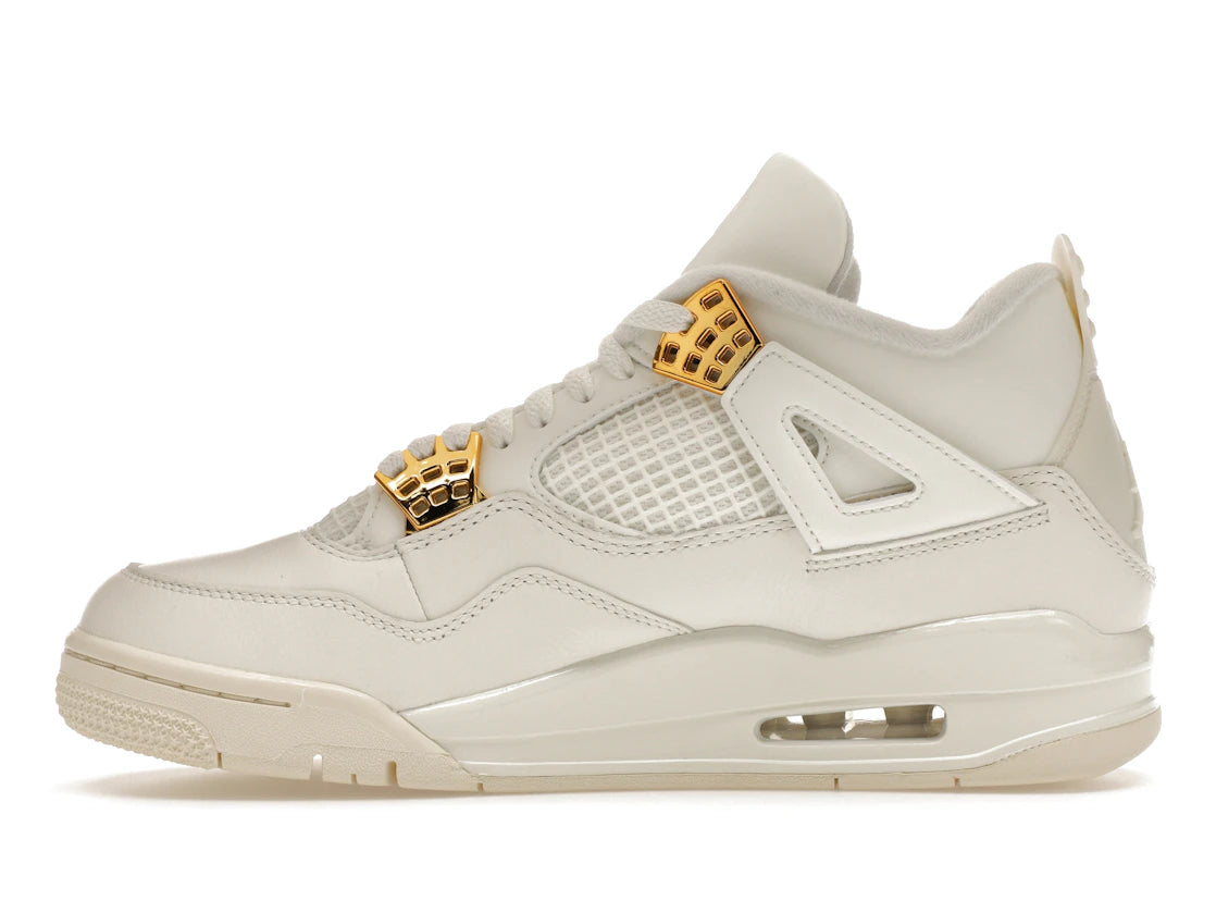 Jordan 4 Retro Metallic Gold (Women's) - TrueSize