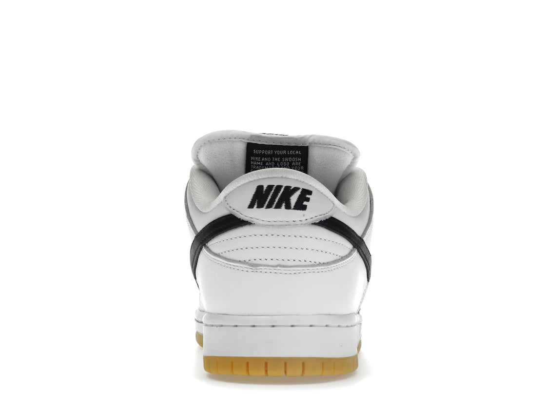 Nike SB Dunk Low Pro White Gum - TrueSize