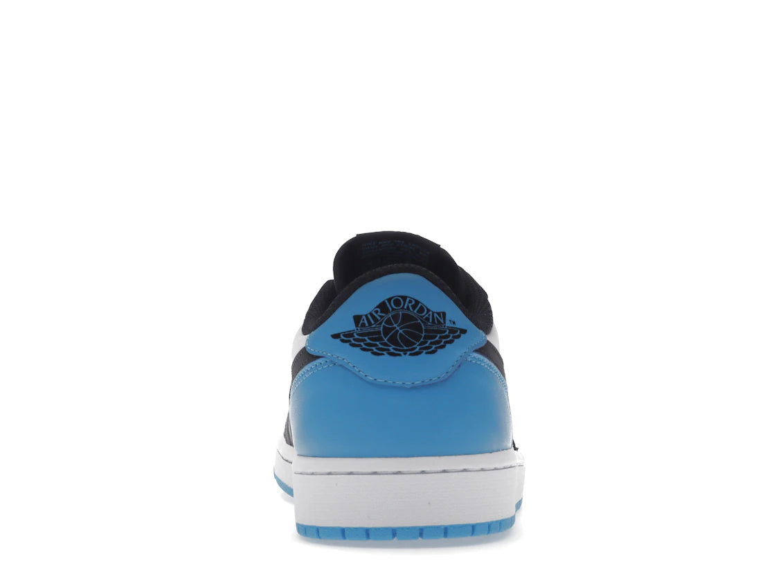 Jordan 1 Retro Low OG Black Dark Powder Blue - TrueSize