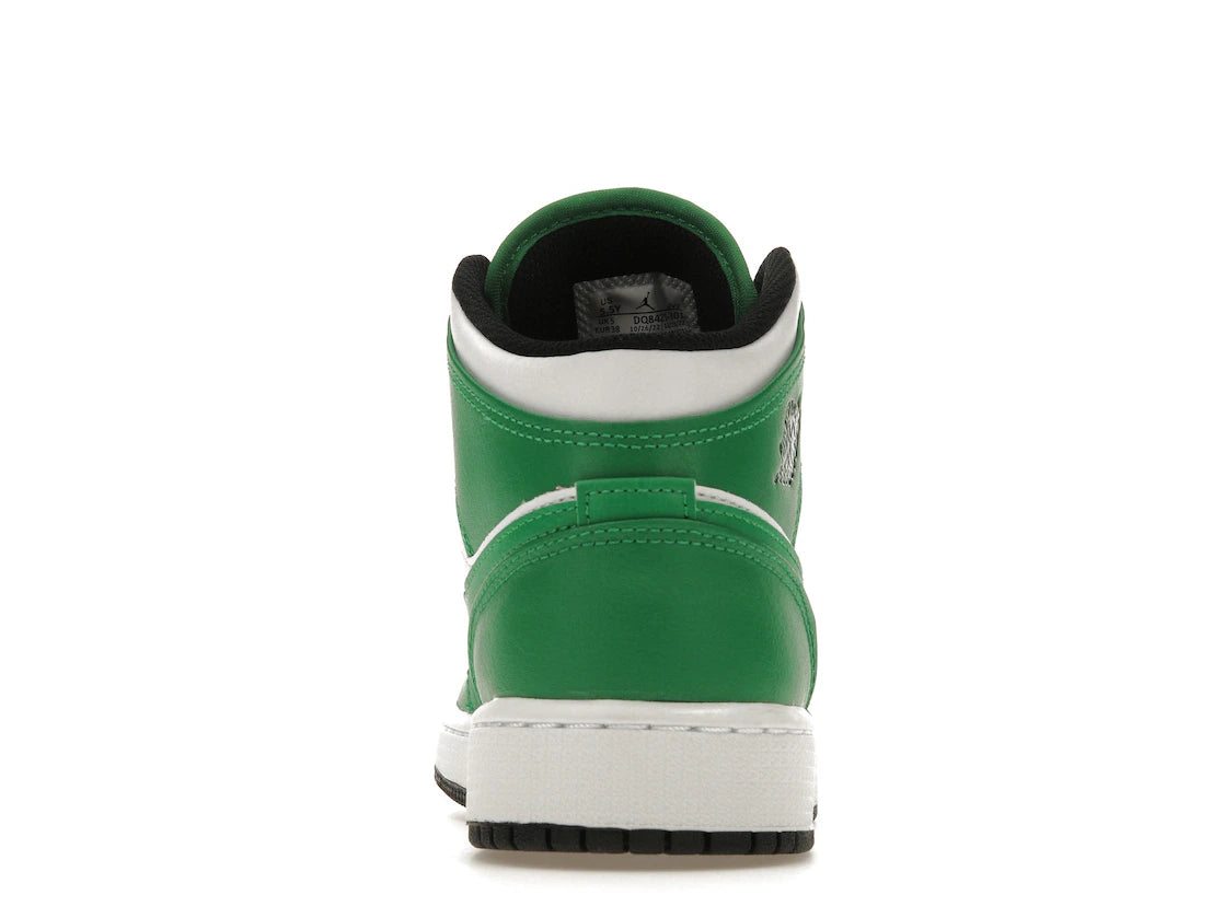 Jordan 1 Mid Lucky Green (GS) - TrueSize