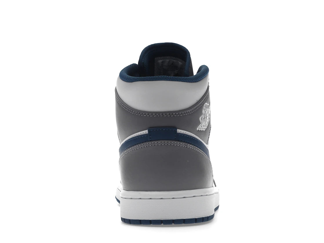 Jordan 1 Mid True Blue - TrueSize